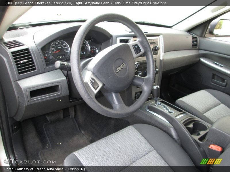 Dark Slate Gray/Light Graystone Interior - 2008 Grand Cherokee Laredo 4x4 