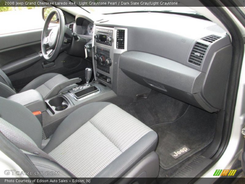 Light Graystone Pearl / Dark Slate Gray/Light Graystone 2008 Jeep Grand Cherokee Laredo 4x4