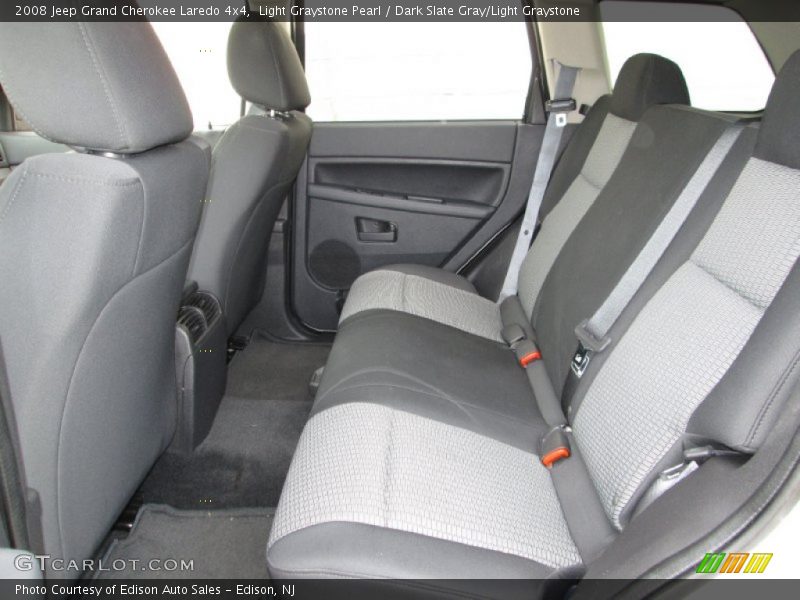 Light Graystone Pearl / Dark Slate Gray/Light Graystone 2008 Jeep Grand Cherokee Laredo 4x4