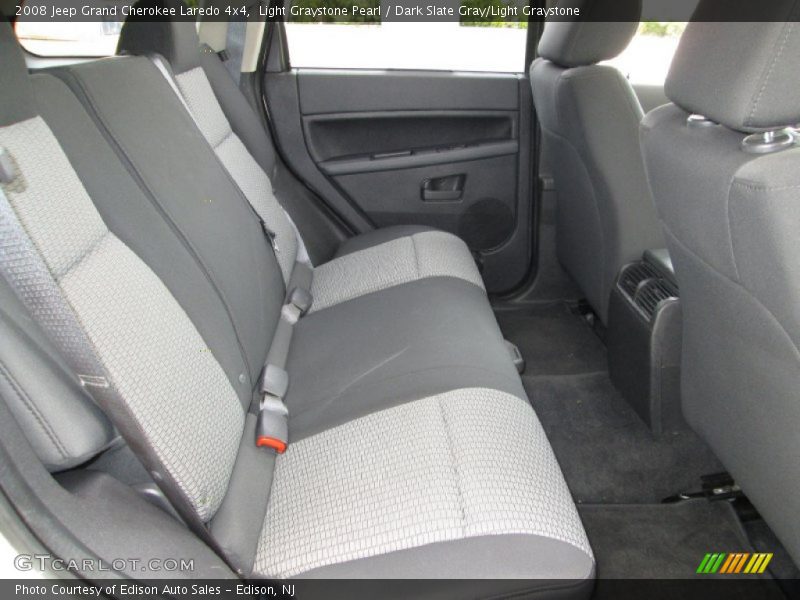 Light Graystone Pearl / Dark Slate Gray/Light Graystone 2008 Jeep Grand Cherokee Laredo 4x4
