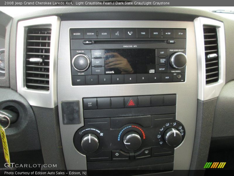 Light Graystone Pearl / Dark Slate Gray/Light Graystone 2008 Jeep Grand Cherokee Laredo 4x4
