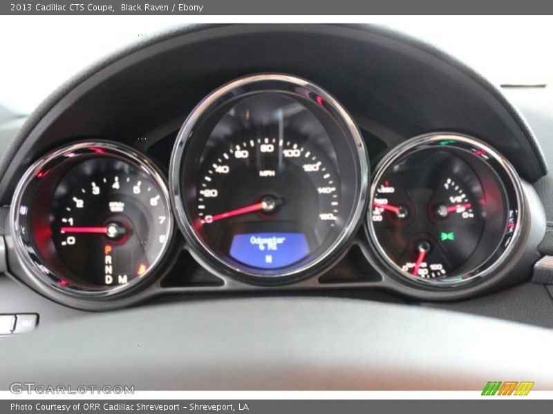 Black Raven / Ebony 2013 Cadillac CTS Coupe