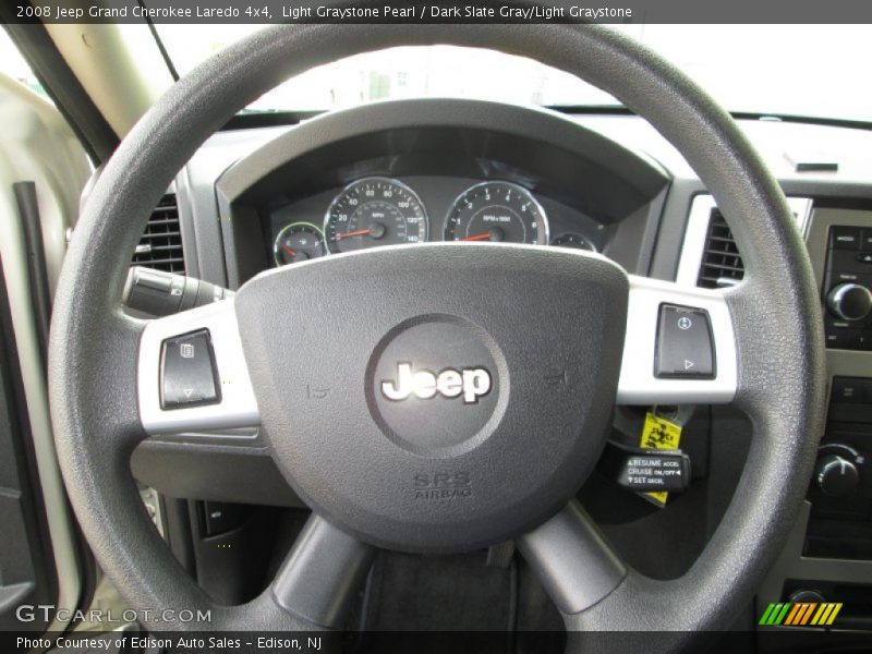 Light Graystone Pearl / Dark Slate Gray/Light Graystone 2008 Jeep Grand Cherokee Laredo 4x4