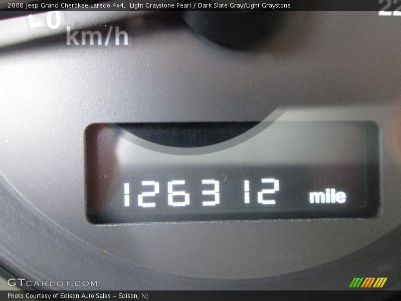 Light Graystone Pearl / Dark Slate Gray/Light Graystone 2008 Jeep Grand Cherokee Laredo 4x4