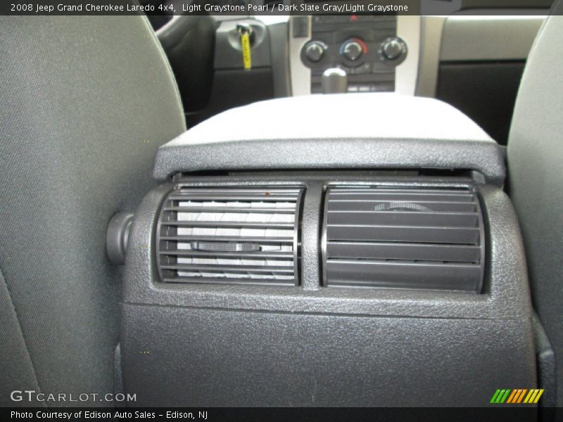Light Graystone Pearl / Dark Slate Gray/Light Graystone 2008 Jeep Grand Cherokee Laredo 4x4