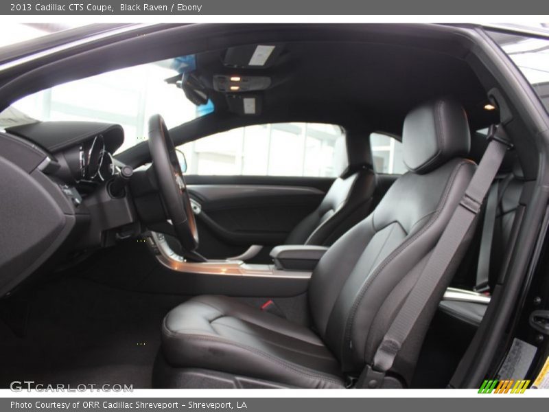 Black Raven / Ebony 2013 Cadillac CTS Coupe