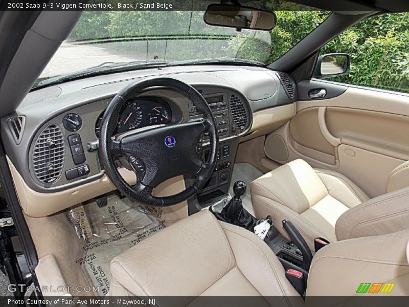 Sand Beige Interior - 2002 9-3 Viggen Convertible 