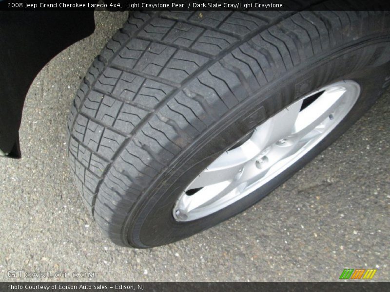 Light Graystone Pearl / Dark Slate Gray/Light Graystone 2008 Jeep Grand Cherokee Laredo 4x4