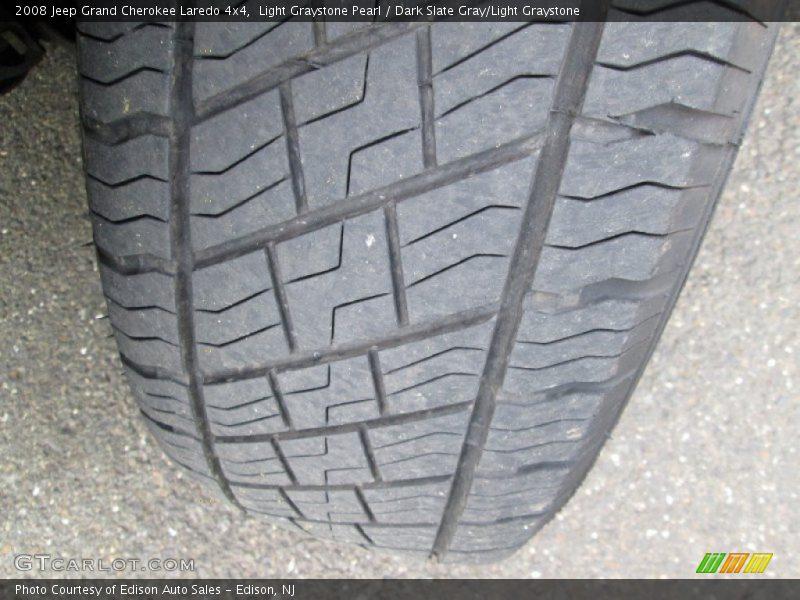 Light Graystone Pearl / Dark Slate Gray/Light Graystone 2008 Jeep Grand Cherokee Laredo 4x4