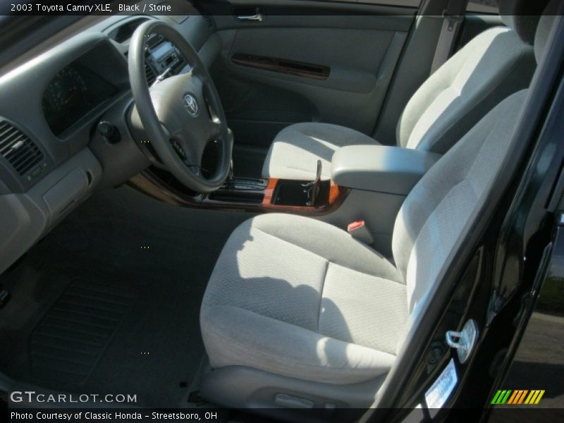 Black / Stone 2003 Toyota Camry XLE
