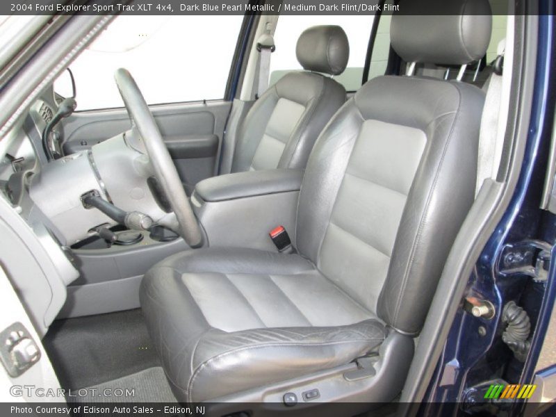 Dark Blue Pearl Metallic / Medium Dark Flint/Dark Flint 2004 Ford Explorer Sport Trac XLT 4x4