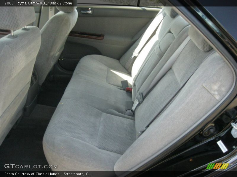 Black / Stone 2003 Toyota Camry XLE