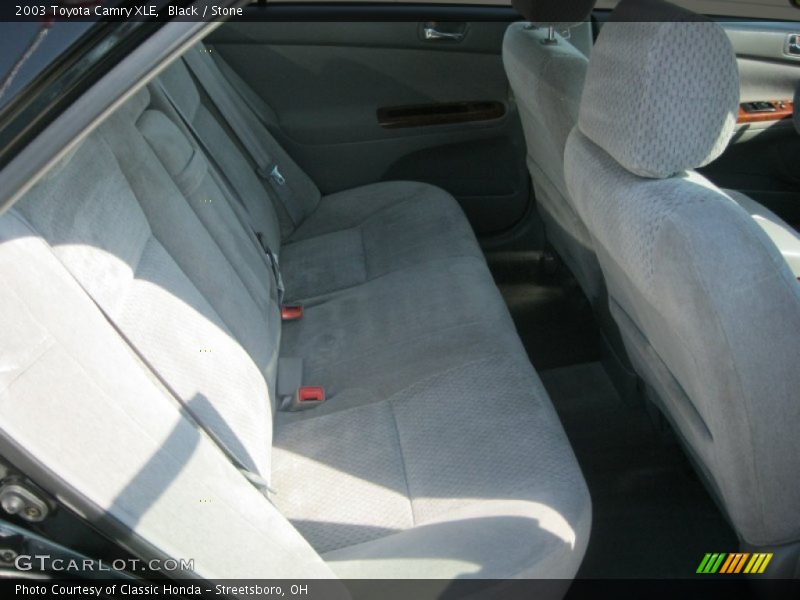Black / Stone 2003 Toyota Camry XLE