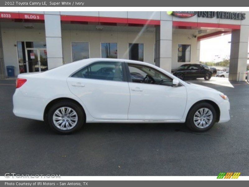 Super White / Ivory 2012 Toyota Camry LE