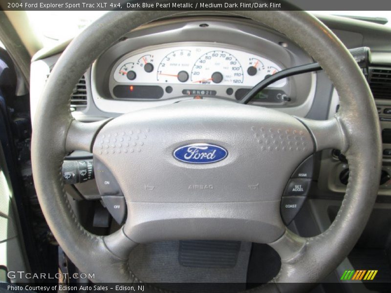 Dark Blue Pearl Metallic / Medium Dark Flint/Dark Flint 2004 Ford Explorer Sport Trac XLT 4x4