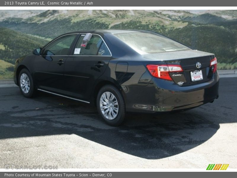 Cosmic Gray Metallic / Ash 2013 Toyota Camry LE