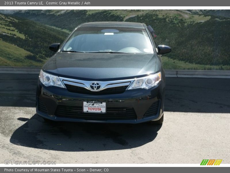 Cosmic Gray Metallic / Ash 2013 Toyota Camry LE