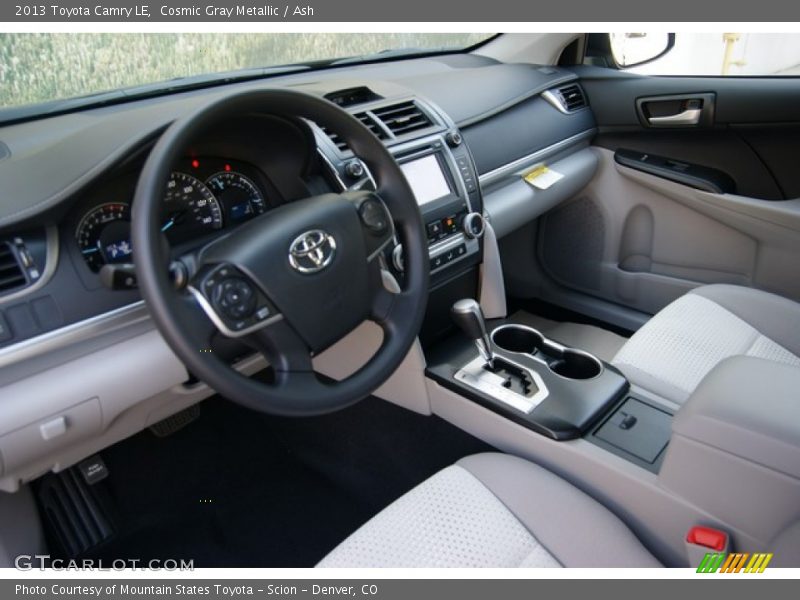 Cosmic Gray Metallic / Ash 2013 Toyota Camry LE