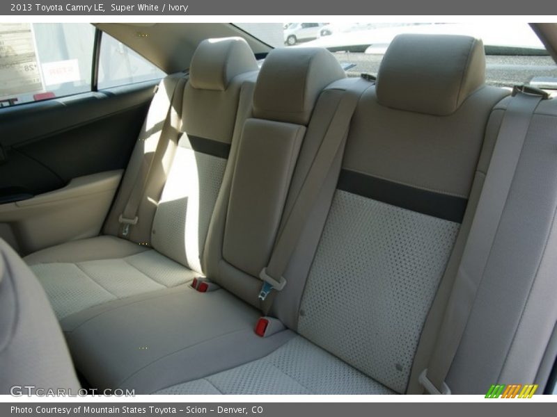 Super White / Ivory 2013 Toyota Camry LE