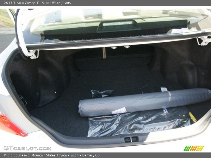 Super White / Ivory 2013 Toyota Camry LE
