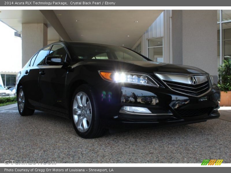 Crystal Black Pearl / Ebony 2014 Acura RLX Technology Package