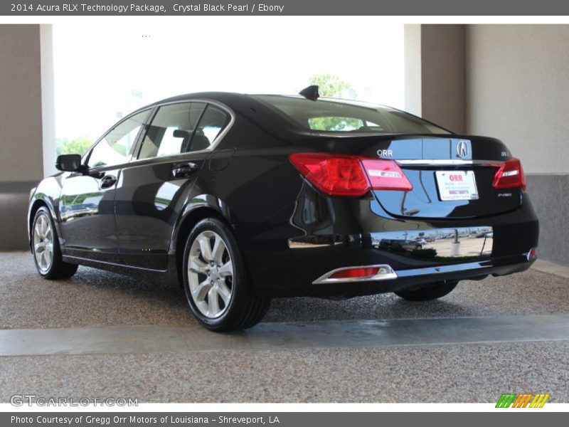 Crystal Black Pearl / Ebony 2014 Acura RLX Technology Package