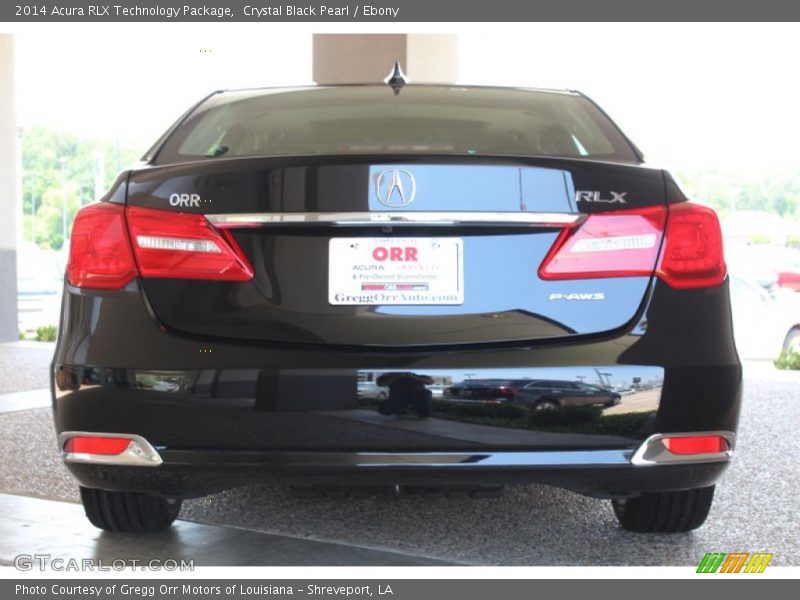 Crystal Black Pearl / Ebony 2014 Acura RLX Technology Package