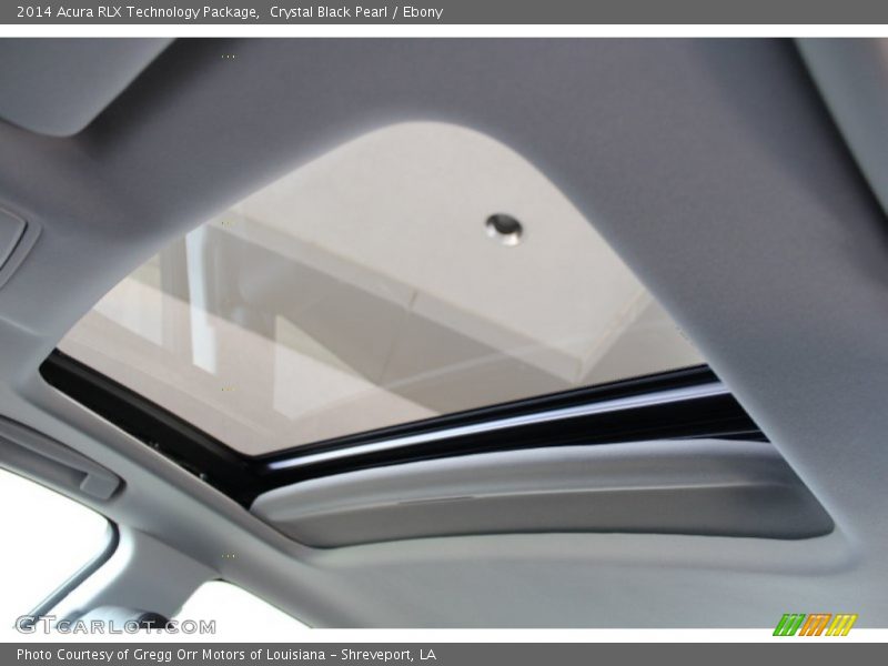 Sunroof of 2014 RLX Technology Package