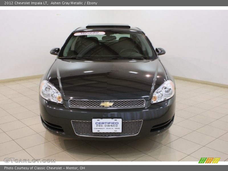 Ashen Gray Metallic / Ebony 2012 Chevrolet Impala LT