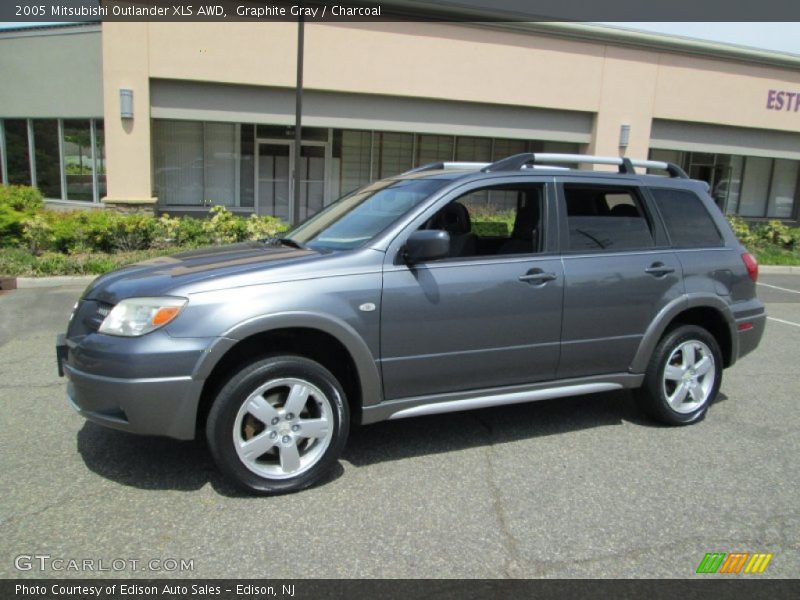 Graphite Gray / Charcoal 2005 Mitsubishi Outlander XLS AWD