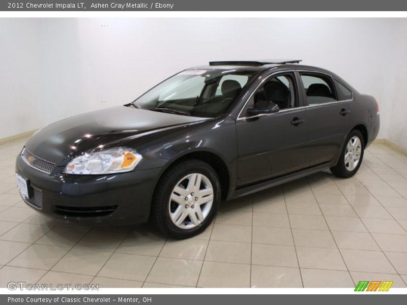 Ashen Gray Metallic / Ebony 2012 Chevrolet Impala LT