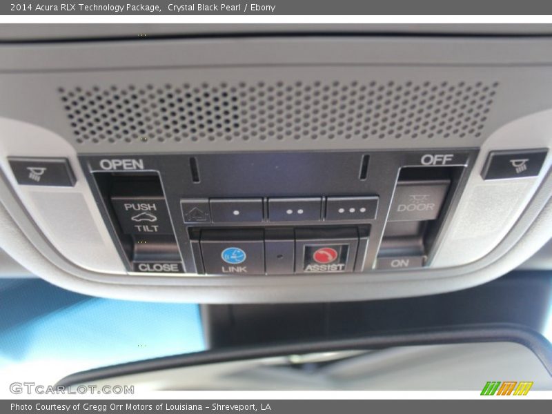 Controls of 2014 RLX Technology Package