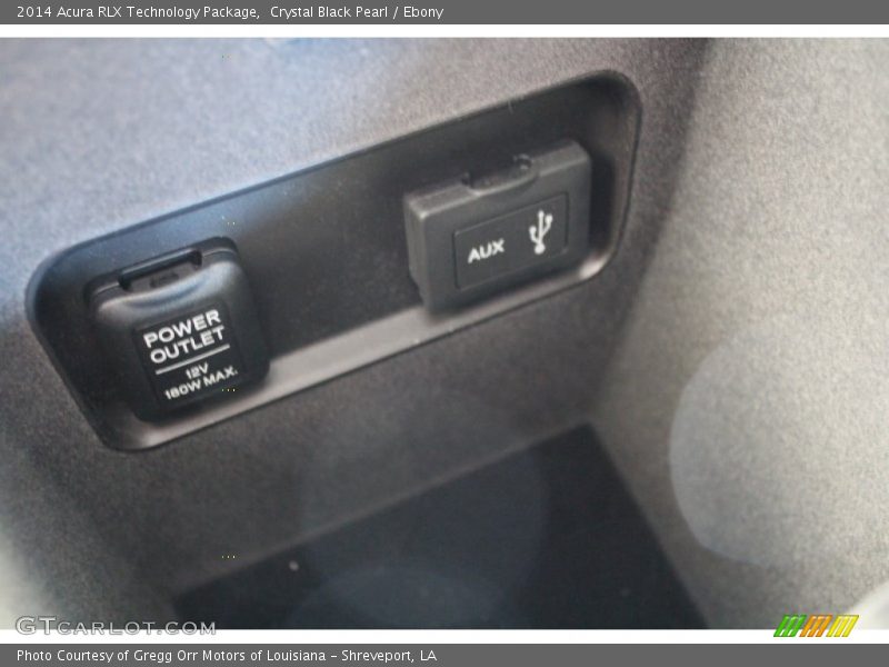 Crystal Black Pearl / Ebony 2014 Acura RLX Technology Package