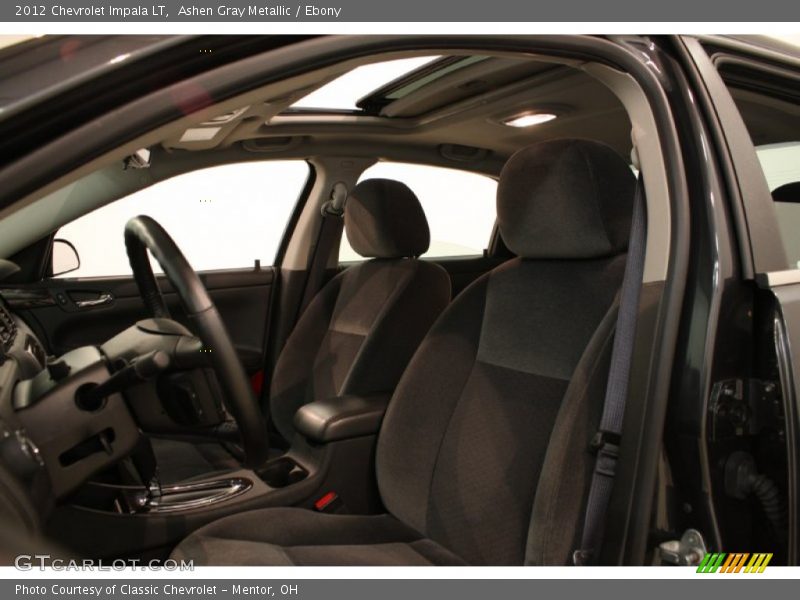 Ashen Gray Metallic / Ebony 2012 Chevrolet Impala LT