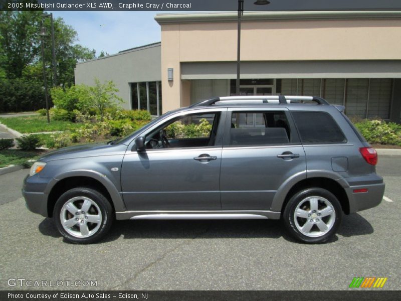 Graphite Gray / Charcoal 2005 Mitsubishi Outlander XLS AWD
