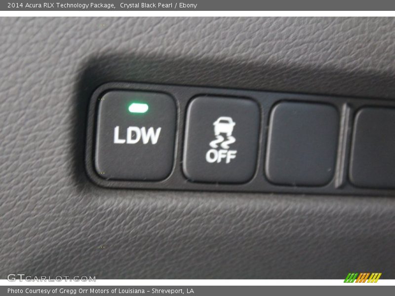 Controls of 2014 RLX Technology Package