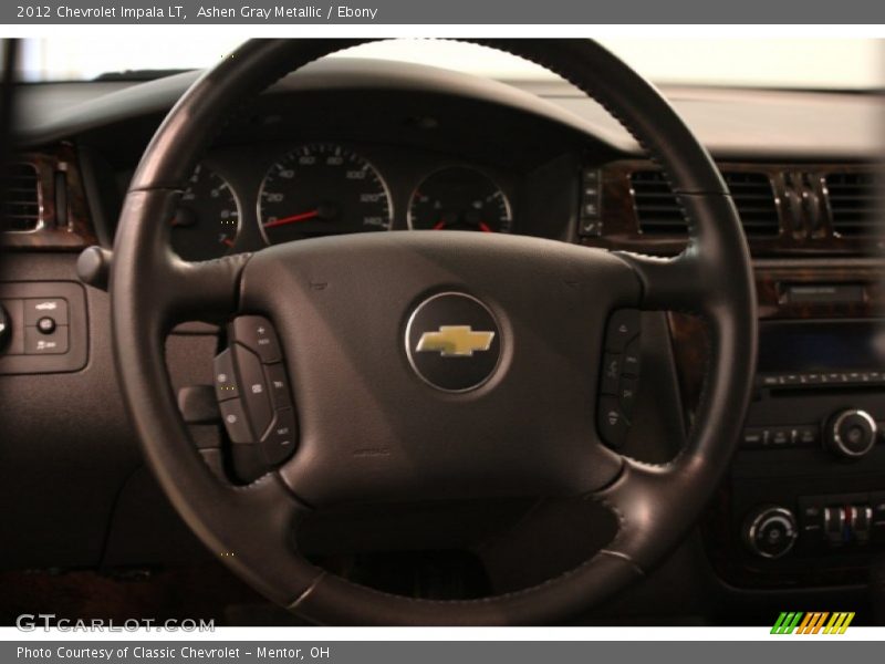 Ashen Gray Metallic / Ebony 2012 Chevrolet Impala LT