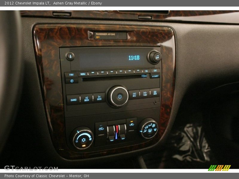 Ashen Gray Metallic / Ebony 2012 Chevrolet Impala LT