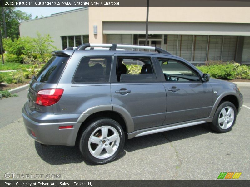 Graphite Gray / Charcoal 2005 Mitsubishi Outlander XLS AWD