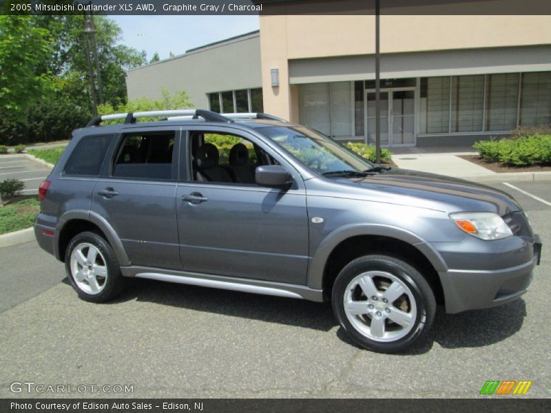 Graphite Gray / Charcoal 2005 Mitsubishi Outlander XLS AWD