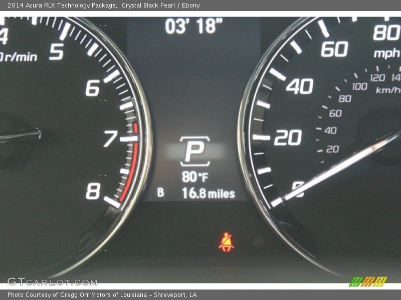 Crystal Black Pearl / Ebony 2014 Acura RLX Technology Package
