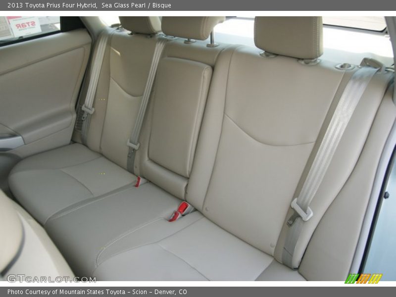 Sea Glass Pearl / Bisque 2013 Toyota Prius Four Hybrid