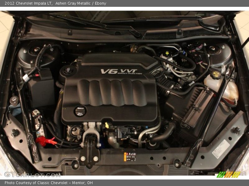 Ashen Gray Metallic / Ebony 2012 Chevrolet Impala LT