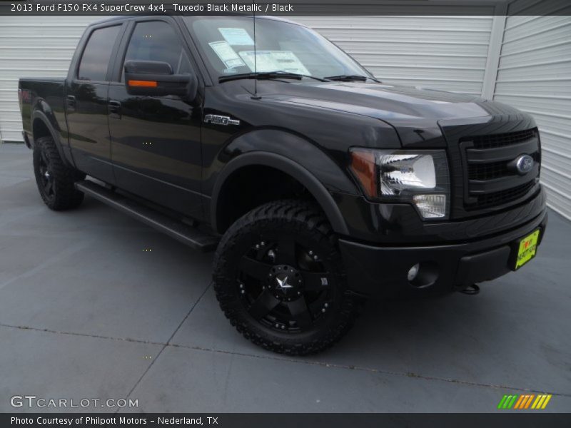 Tuxedo Black Metallic / Black 2013 Ford F150 FX4 SuperCrew 4x4
