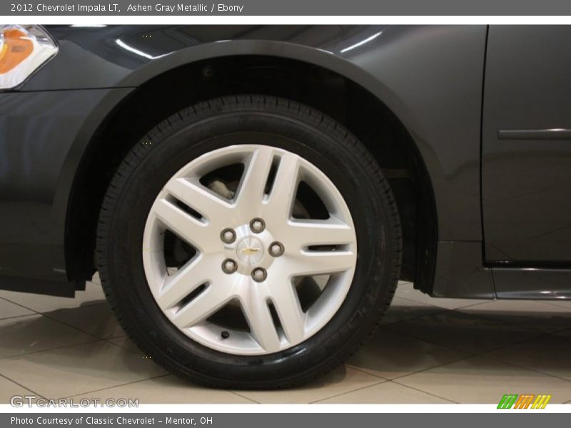 Ashen Gray Metallic / Ebony 2012 Chevrolet Impala LT