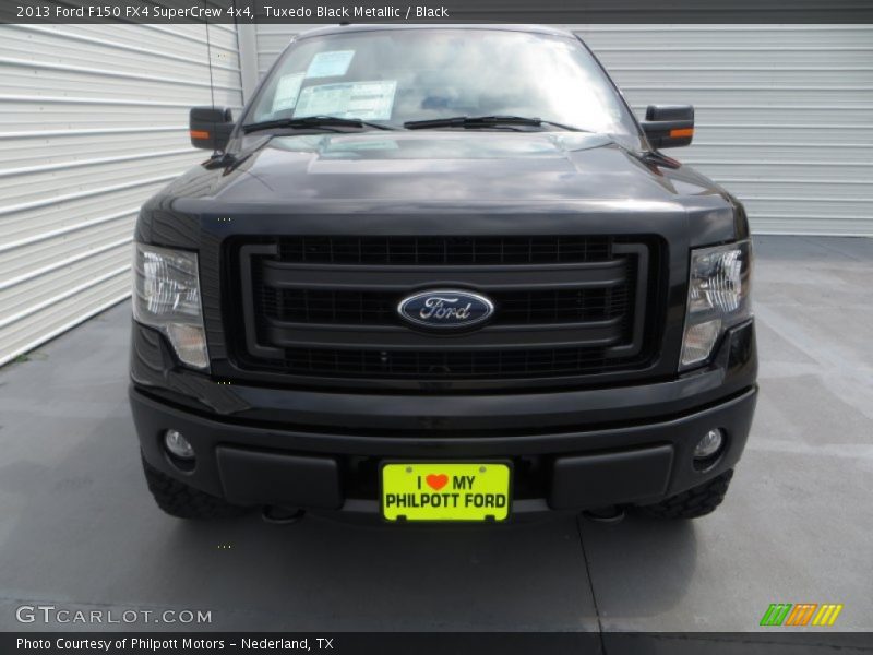 Tuxedo Black Metallic / Black 2013 Ford F150 FX4 SuperCrew 4x4