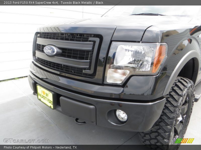 Tuxedo Black Metallic / Black 2013 Ford F150 FX4 SuperCrew 4x4
