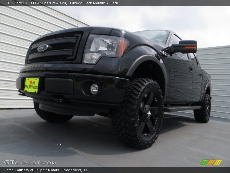 Tuxedo Black Metallic / Black 2013 Ford F150 FX4 SuperCrew 4x4