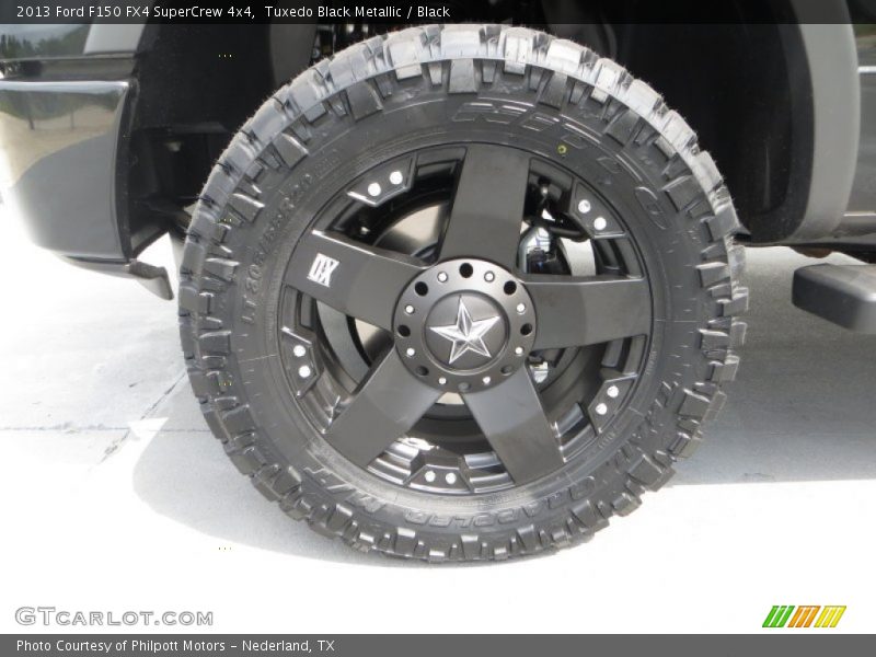 Custom Wheels of 2013 F150 FX4 SuperCrew 4x4