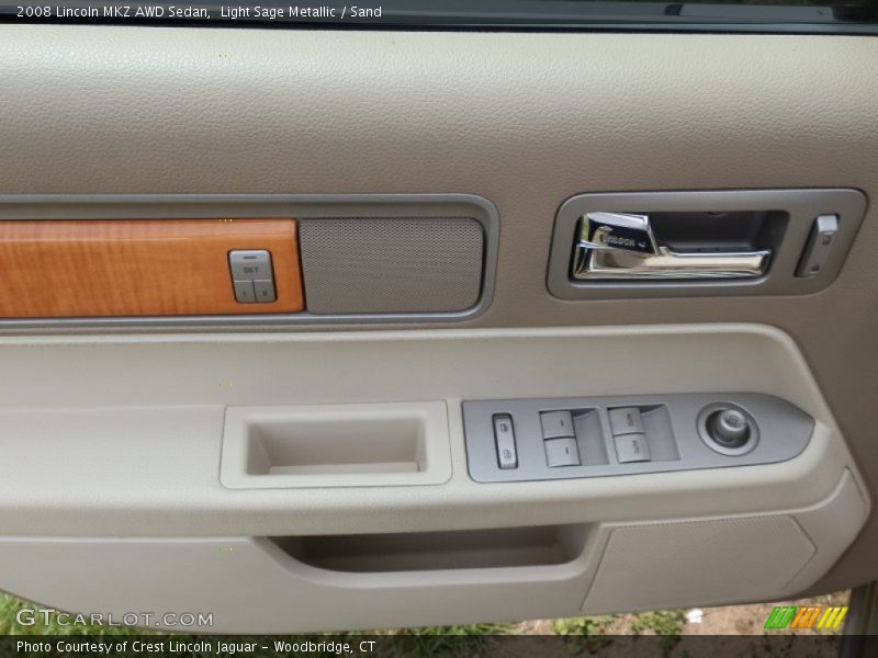 Door Panel of 2008 MKZ AWD Sedan